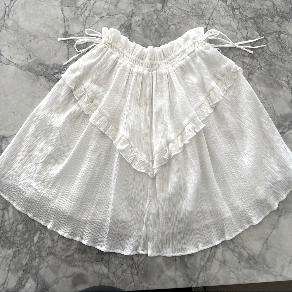 Isabel Marant Etoile Itelo Ruffled Mini Skirt